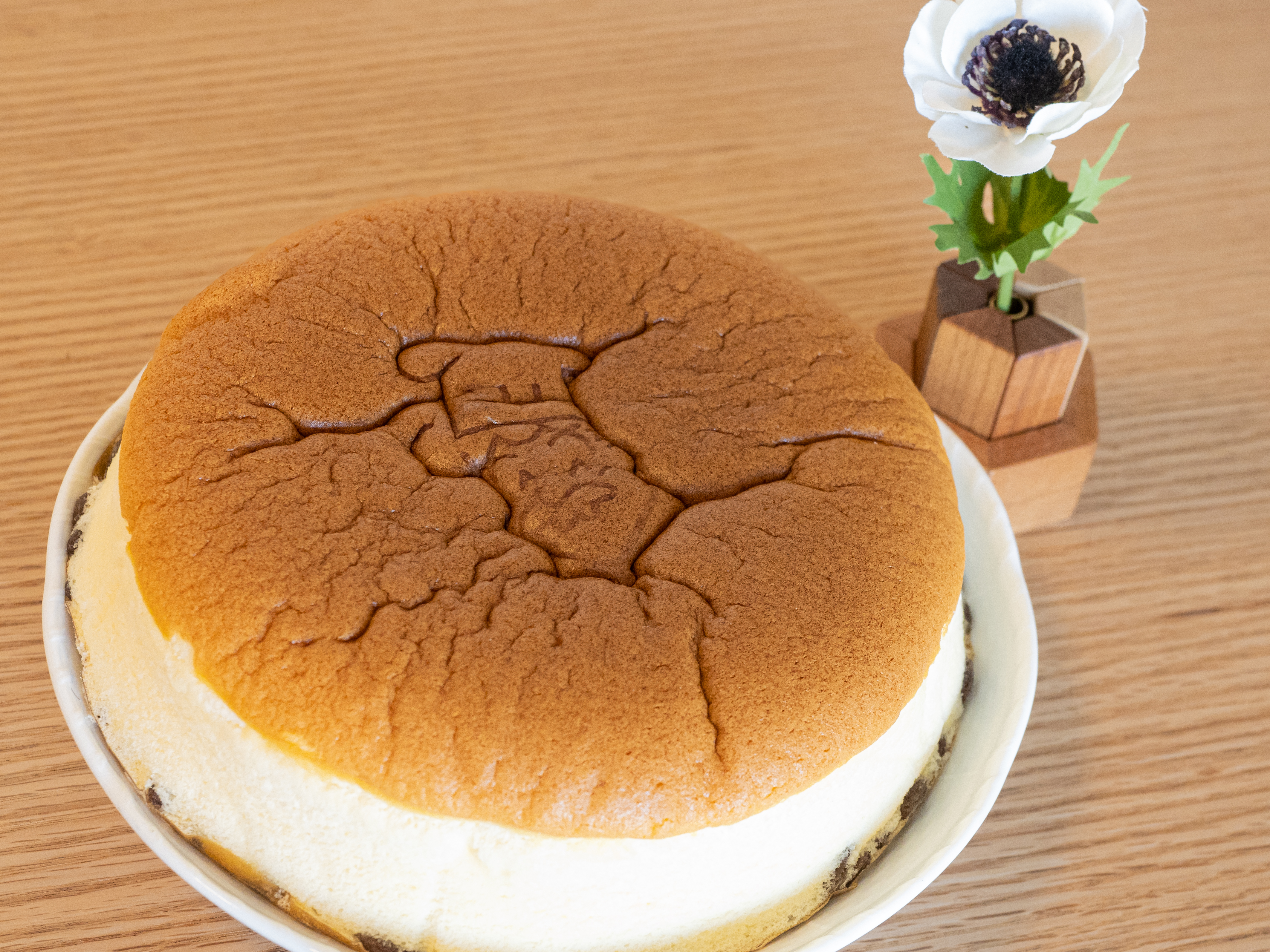 焼きたてチーズケーキ